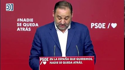 José Luis Ábalos valora los resultados del PSOE en País Vasco y Galicia