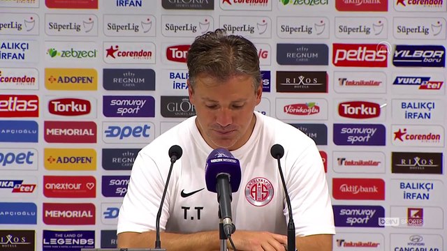 Fraport TAV Antalyaspor - Aytemiz Alanyaspor maçının ardından - ANTALYA