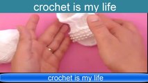sandal baby crochet| صندل كروشيه اطفالى