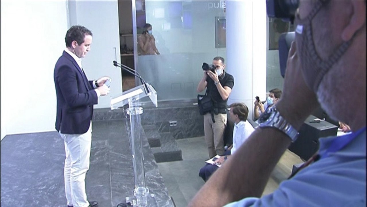 Egea compadece tras conocerse los resultados electorales