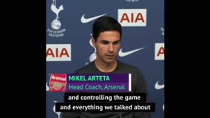 Arteta apologises to Arsenal fans after derby loss