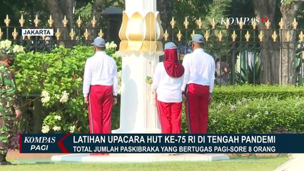 Paskibra Gelar Latihan Jelang Hari Kemerdekaan Indonesia, Ini Perbedaan dari Tahun Sebelumnya