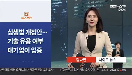 [사이드 뉴스] 상생법 개정 재추진…기술 유용 안했다 대기업이 입증 外