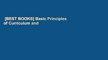 [BEST BOOKS] Basic Principles of Curriculum and Instruction by Ralph W.