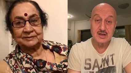 Anupam Kher की मां को आइसोलेशन वॉर्ड में किया शिफ्ट, खुद हुए होम क्वारनटीन | FilmiBeat