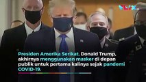 Pintar Silat Lidah, Ini Alasan Donald Trump Mau Pakai Masker