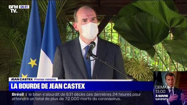 La bourde de Jean Castex sur l'île de Guyane