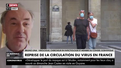 Bruno Lina, virologue, chercheur en infectiologie et membre du Conseil scientifique : « On a le sentiment qu’on ne maîtrise peut-être pas aussi bien qu’avant la circulation du virus »