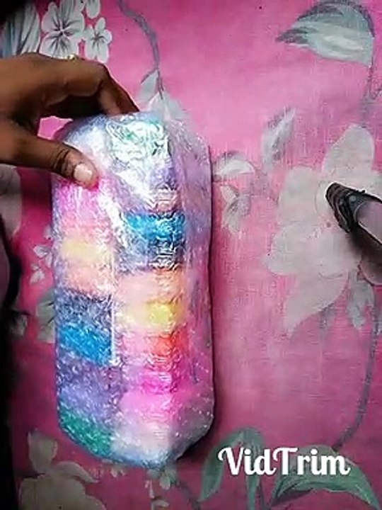 Unboxing of dry polymer clay