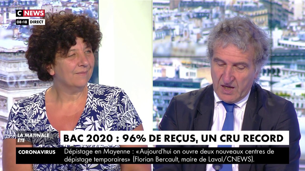Bac 2020 : « Aujourd’hui après les résultats du baccalauréat c’est presque 88% des lycéens qui ont déjà une proposition », affirme Frédérique Vidal, ministre de l’Enseignement supérieur, de la Recherche et de l’Innovation dans la #LaMatinale