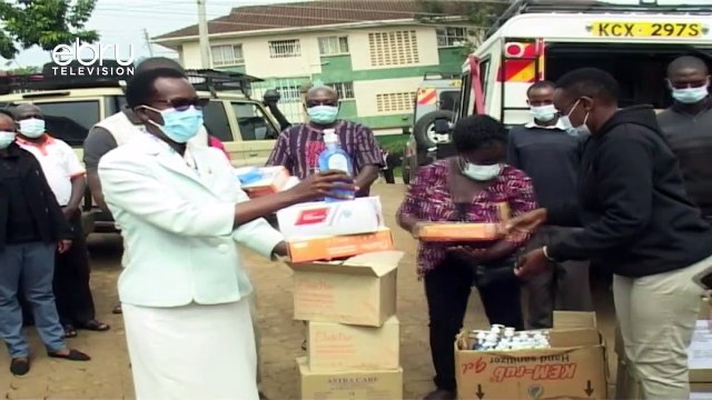 Health Workers & Volunteers In Kisii Receive Protective Equipment