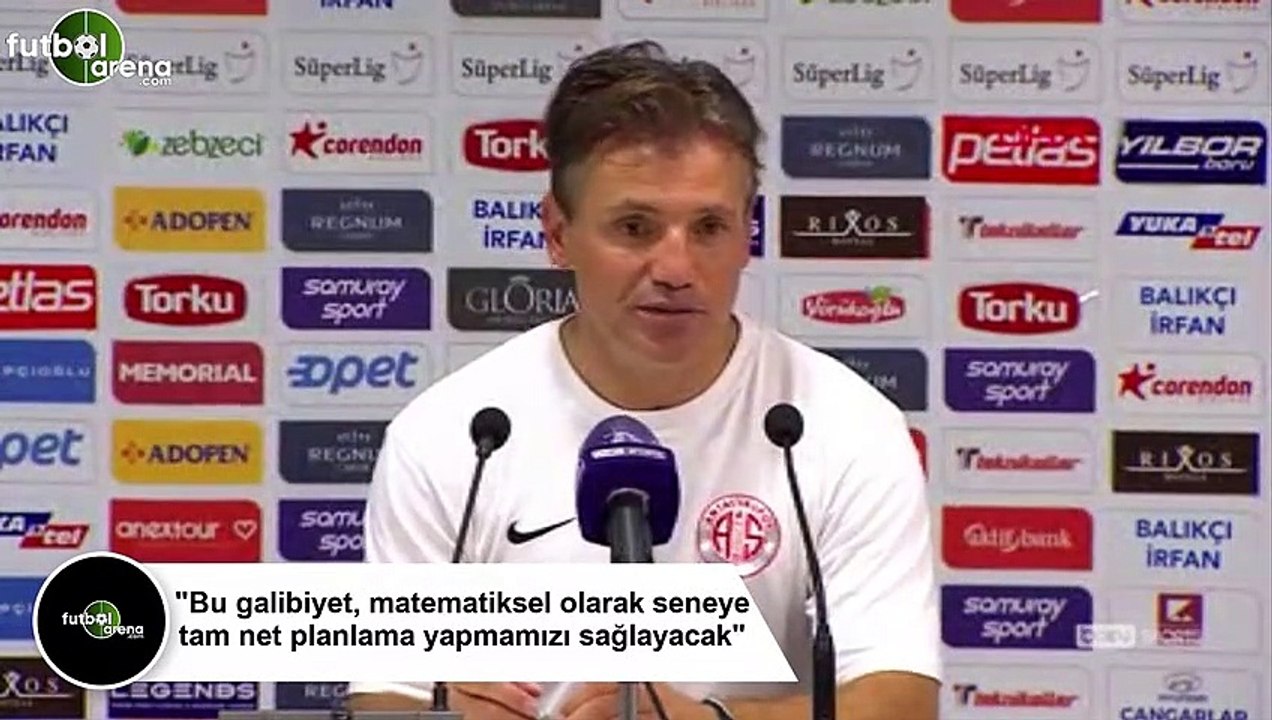 Tamer Tuna: "Bu galibiyet, matematiksel olarak seneye tam net planlama yapmamızı sağlayacak"