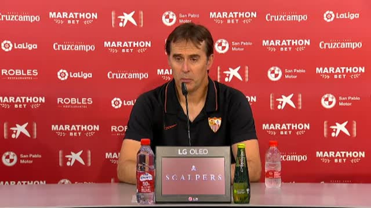 Lopetegui: "Tenemos que centrarnos únicamente en sumar los puntos en cada partido"