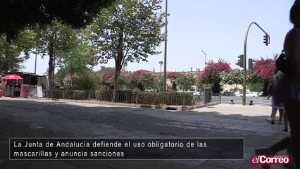 Andalucía y Aragón aprueban este lunes el uso obligatorio de mascarilla