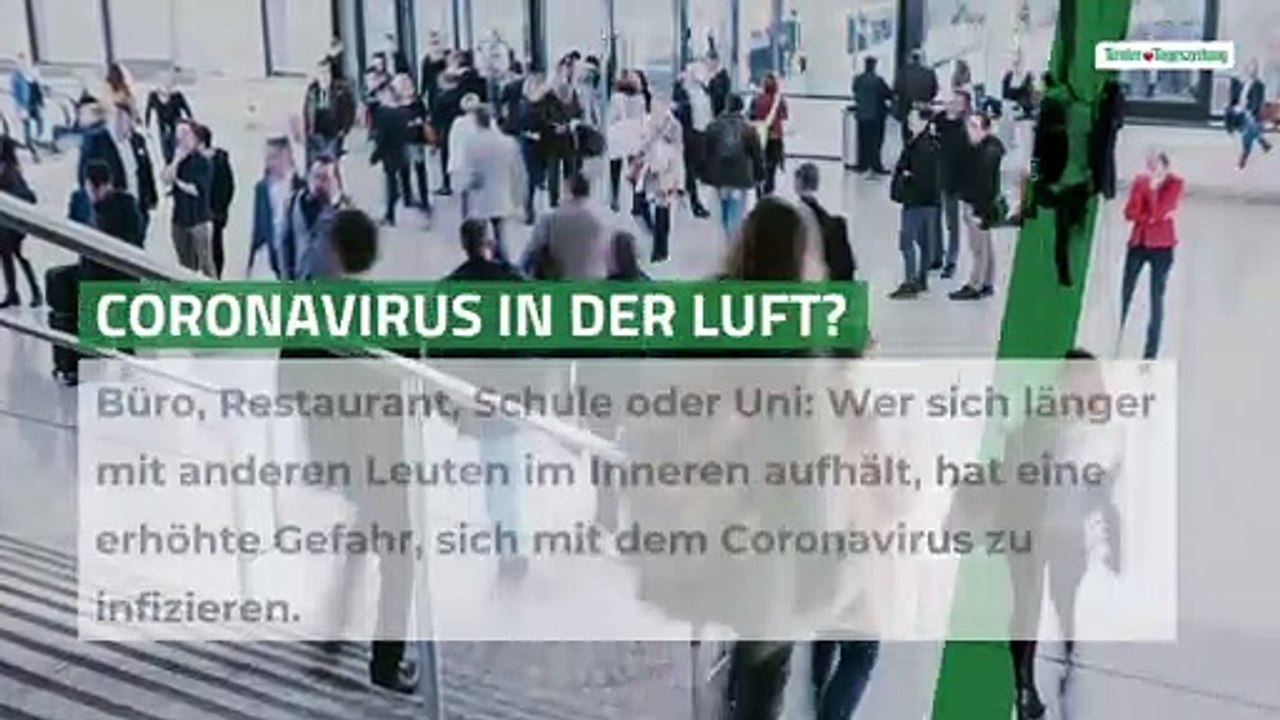 So hält man die Raumluft möglichst Corona-frei