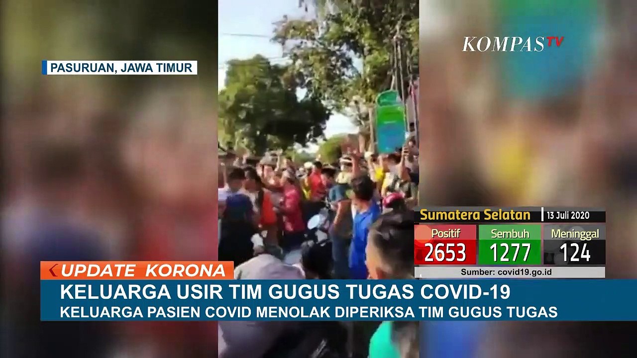 Video Keluarga Pasien Covid-19 Usir Tim Gugus Tugas