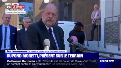Dupond-Moretti: "La Justice a deux problèmes, elle manque de moyens et a de mauvaises habitudes