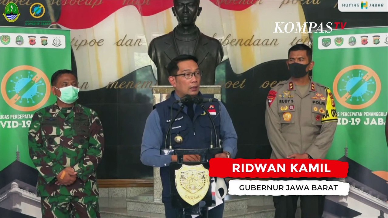 Ridwan Kamil: Tak Pakai Masker Kena Denda Rp 100 Ribu