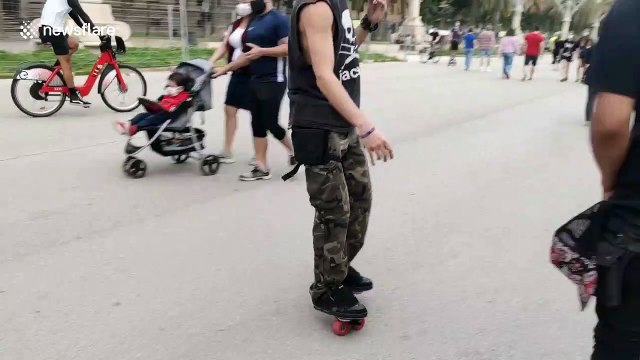 Strangely cool! Are freeline skates the newest street sport trend?