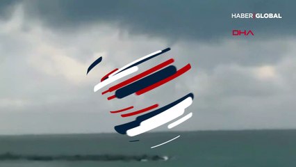 Denizde oluşan hortum tedirginlik yarattı