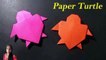 How to Make A Paper Turtle | Easy Origami Turtle | Paper Sea Turtle | Paper Turtle Making at Home for Kids