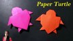 How to Make A Paper Turtle | Easy Origami Turtle | Paper Sea Turtle | Paper Turtle Making at Home for Kids