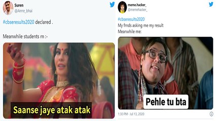 CBSE Result 2020: 12th का Result आते ही Social Media पर हुई Memes की बरसात | cbseresults.nic.in