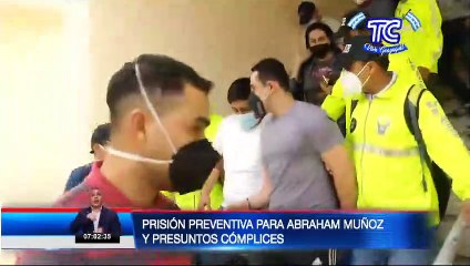 Prisión preventiva para Abraham Muñoz y presuntos cómplices