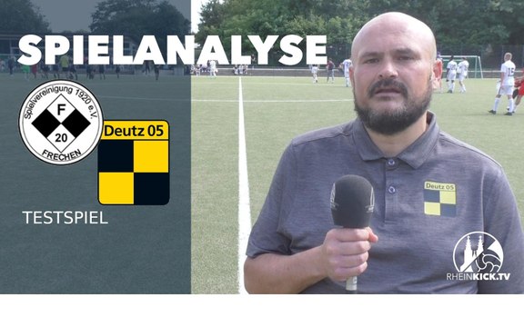 Spielanalyse | SPVG Frechen 1920 U23 - SV Deutz 05 U19 (Testspiel)
