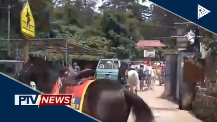 Horseback riding, binuksan na para sa mga residente ng Baguio City