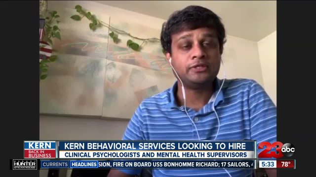 Kern Back in Business: Mental health jobs available