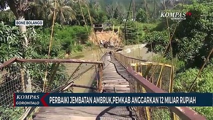 Jembatan Gantung Yang Ambruk Akan Diperbaiki Ditahun 2021