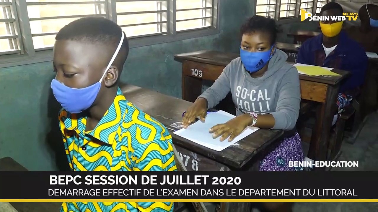 Bénin: démarrage effectif de l’examen du BEPC, session de juillet 2020
