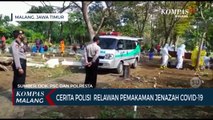 Cerita Polisi di Malang yang jadi Relawan Pemakaman Covid, Kerap Tidur di Makam