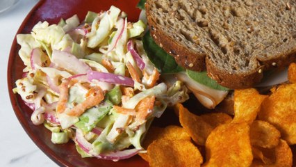 How to Make Tangy Mustard Coleslaw