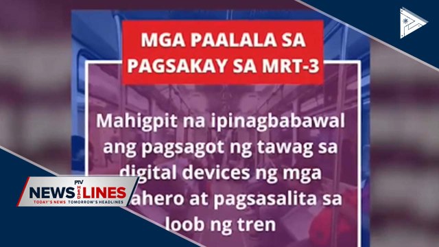 MRT-3 resumes limited operations