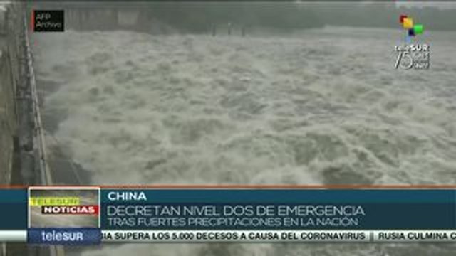 Gobierno chino atiende regiones afectadas por lluvias con 44.2 mdd