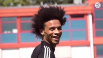 Les premières images de Leroy Sané à l'entraînement du Bayern Munich