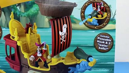 Disney Hook's Jolly Roger Jake & the Neverland Pirates Fisher Price ft. Angry Birds Green Pig!