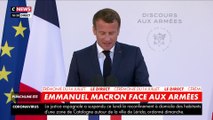 Emmanuel Macron face aux armées : 