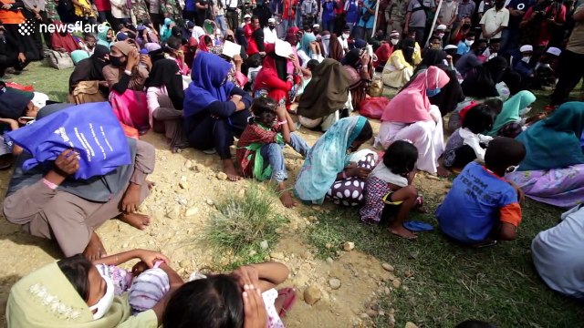 Rohingya refugees in Indonesia move to better temporary shelters