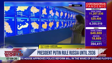 President Putin to extend rule in Russia until 2036