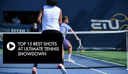 Top 15 best shots at Ultimate Tennis Showdown (Short version)