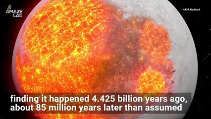 Our Moon May Be 85 Million Years Younger Than Previously Thought