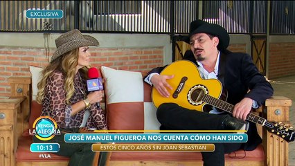 ¡EN EXCLUSIVA! José Manuel Figueroa y su sentir a 5 años de la muerte de su papá. | Venga La Alegría