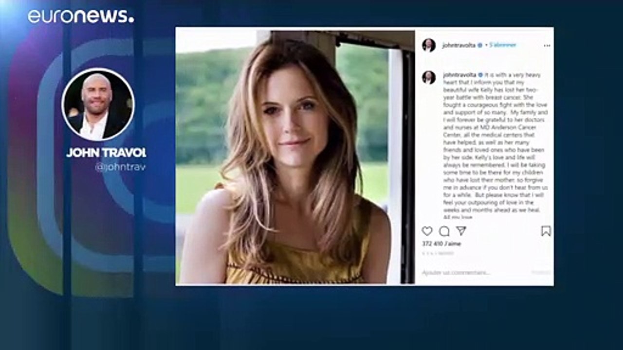 Супруга Джона Траволты умерла от рака груди