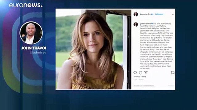 Супруга Джона Траволты умерла от рака груди