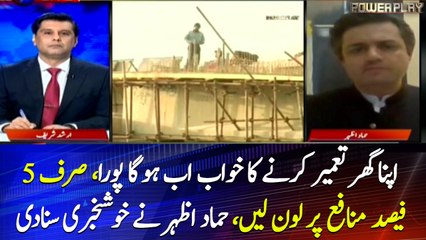 Citizens to pay 5pc interest rate on 5 marla house bank loan: Hammad Azhar