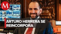 Arturo Herrera da negativo a covid-19 y se reincorpora a actividades