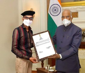 राष्ट्रपति से सम्मानित होने की फर्जी फोटो लगाने का आरोपी कोरोना संक्रमित